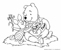 free winnie the pooh coloring pages