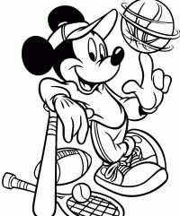 mickey mouse coloring pictures