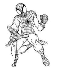spiderman 3 coloring pages