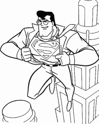 superman coloring games