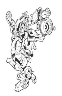 transformers coloring pages for kids