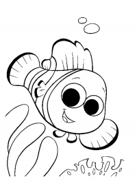 nemo coloring pages for kids