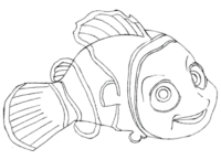 nemo coloring pages printable
