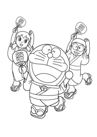Download doraemon free coloring pages | Online Coloring Pages
