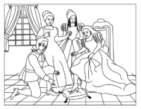 cinderella coloring pages for kids