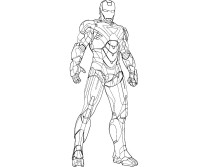 iron man coloring pages for kids