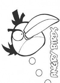 coloring pages angry birds
